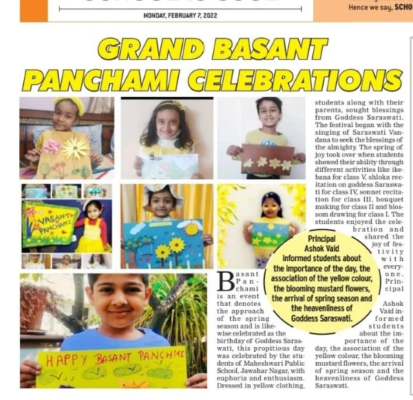 Basant Panchmi Celebration