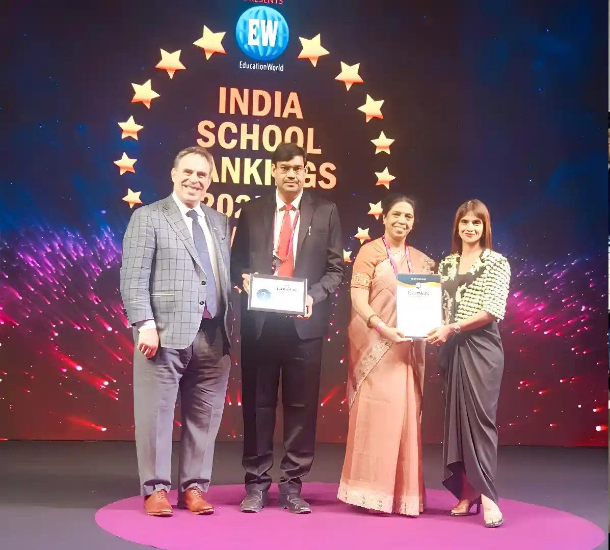 Ranked No. - 2 in Rajasthan Co-Education Day School Category by Education World India (2025 - 26)